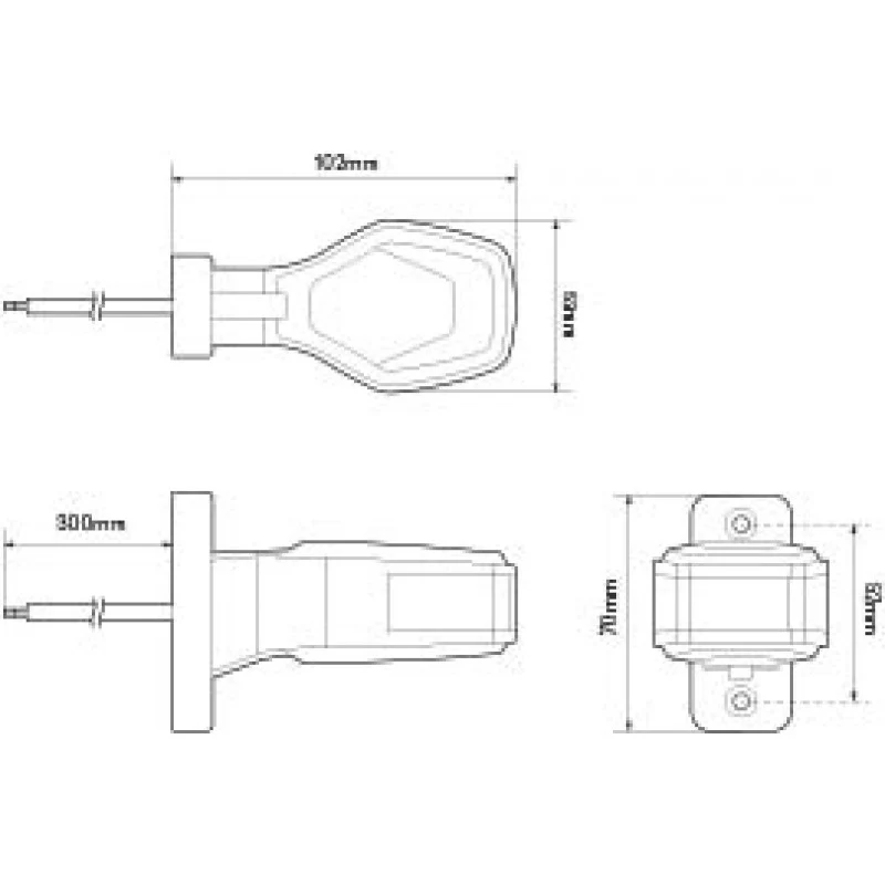 1009 Series Rubber Stalk LED Marker Light - Image 4