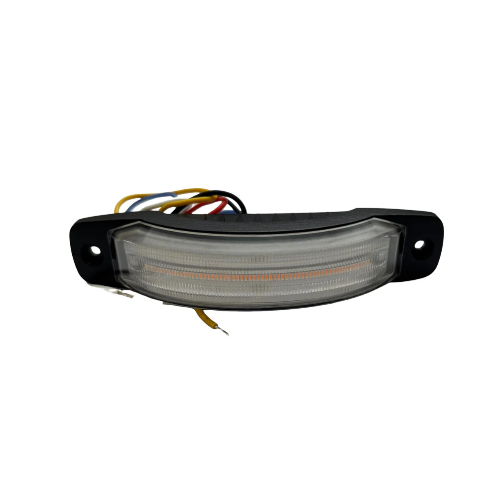 Explorer 18 LED Amber Warning Light – R65 Class 2 Strobe, 10–30V, Surface Mount, IP69K Rated - Image 2