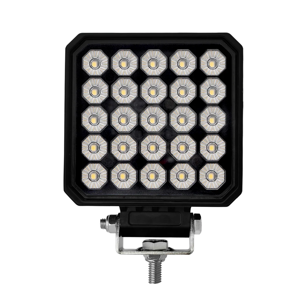 6100 Series Premium Vehicle Square LED Flood Work Lamp 12/24V - 75W - Image 2