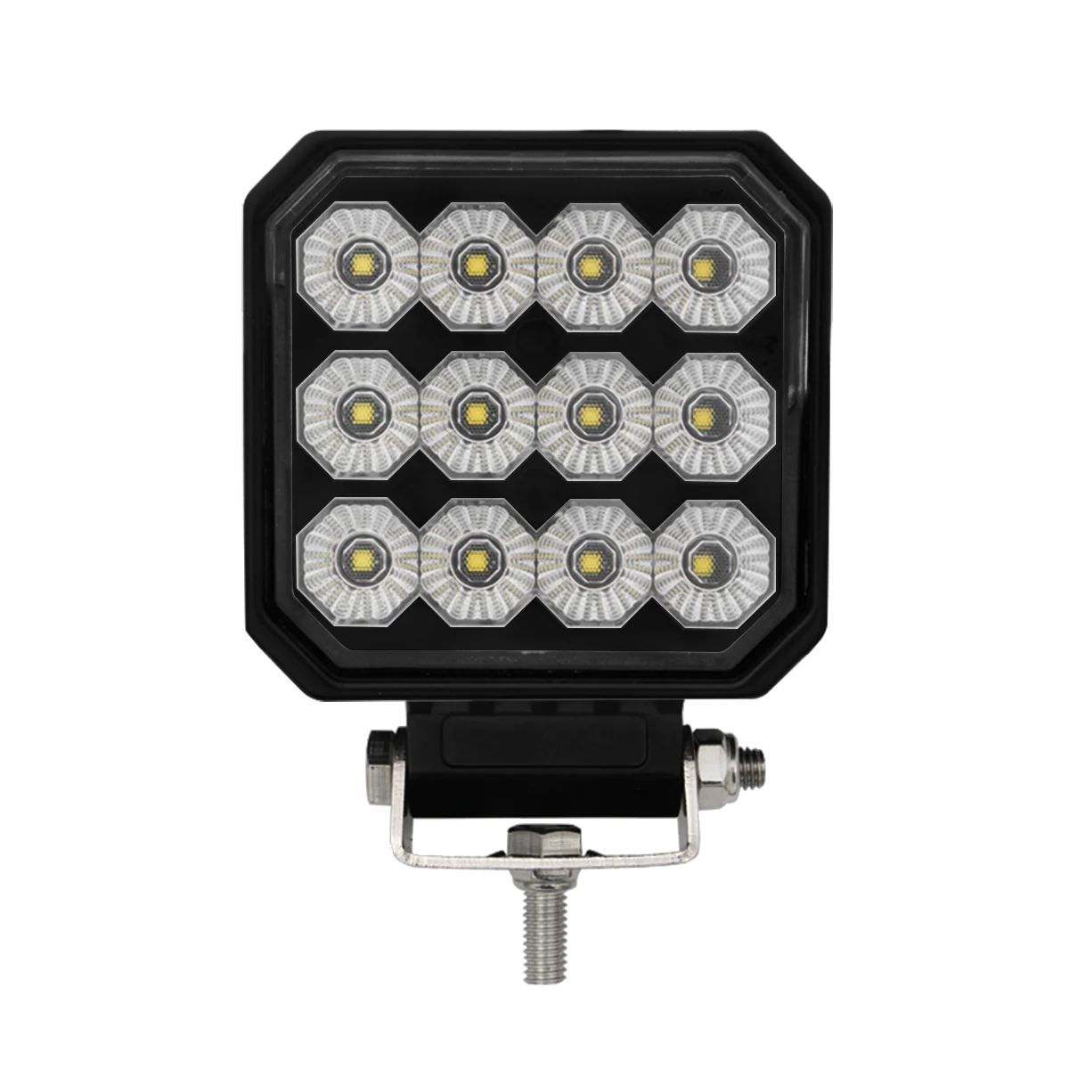 6100 Series Premium Vehicle Square LED Flood Work Reverse Lamp 12/24V R23 - 18W - Image 2