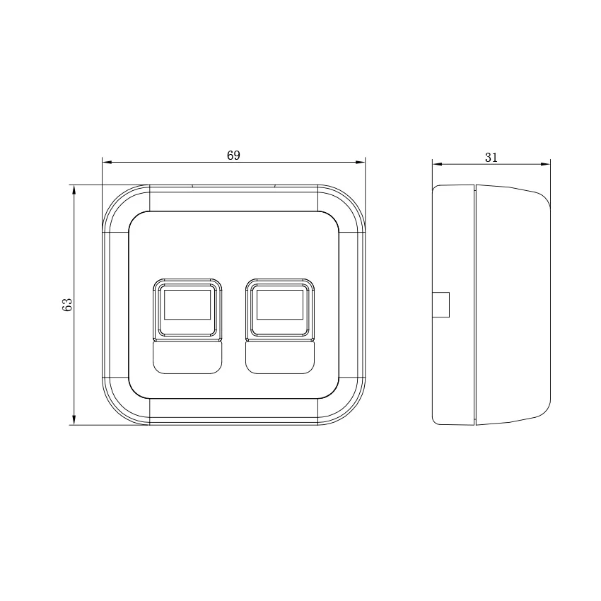 BR920 2 way Switch Panel - Image 3