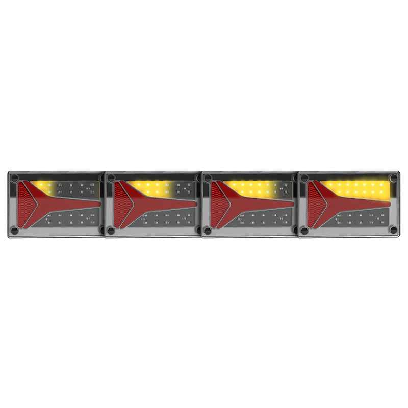 LED Autolamps 595 Series Compact Combination Lamp with Dynamic Indicator - (Twin Pack) - Image 3