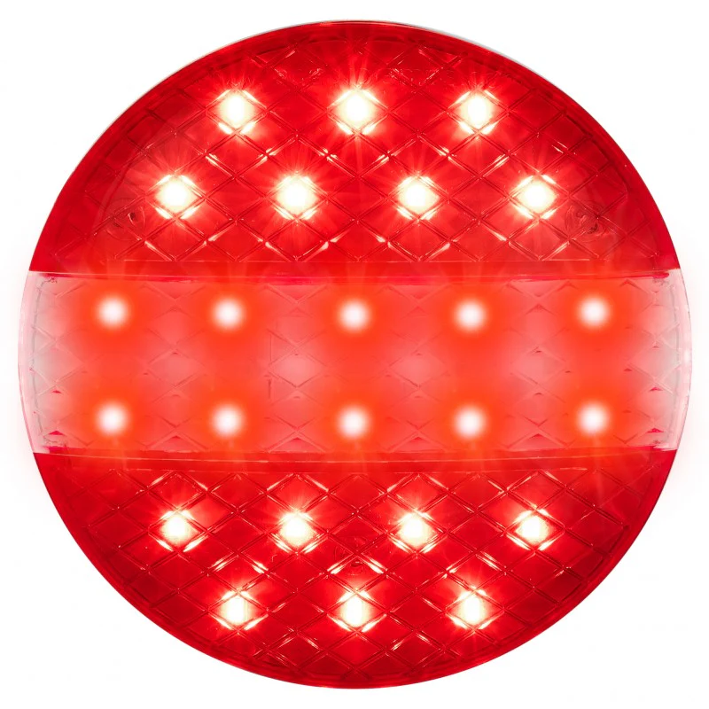 LED Autolamps EU140 Series Low Profile Round Rear LED Lamp (Tail and Fog) - Image 2