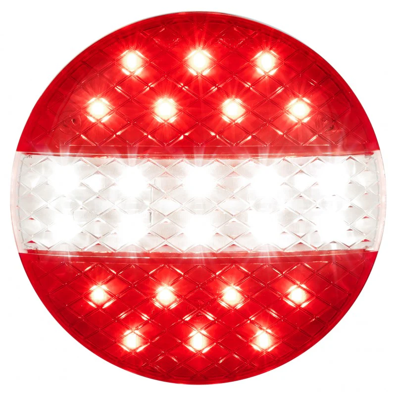 LED Autolamps EU140 Series Low Profile Round Rear LED Lamp (Tail and Reverse) - Image 4
