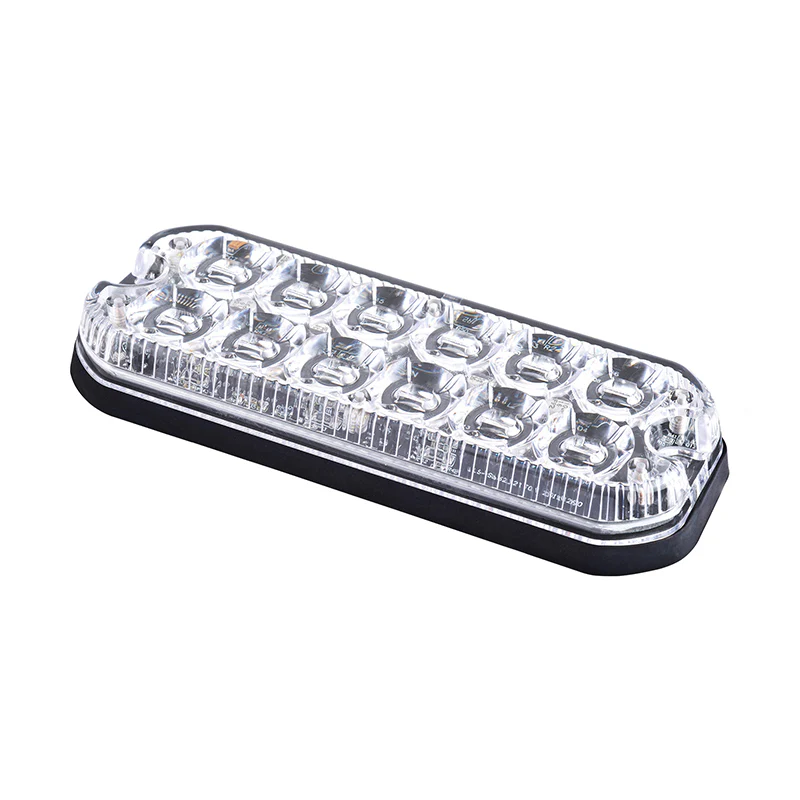 LED Autolamps HD Series 12 LED R65 Heavy-Duty Warning Lamp - Amber - Image 2