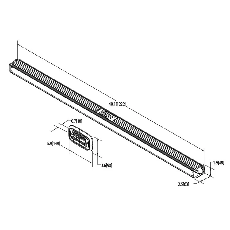 ECCO 3400/3410 Series LED Safety Director (1.2m) - Image 3