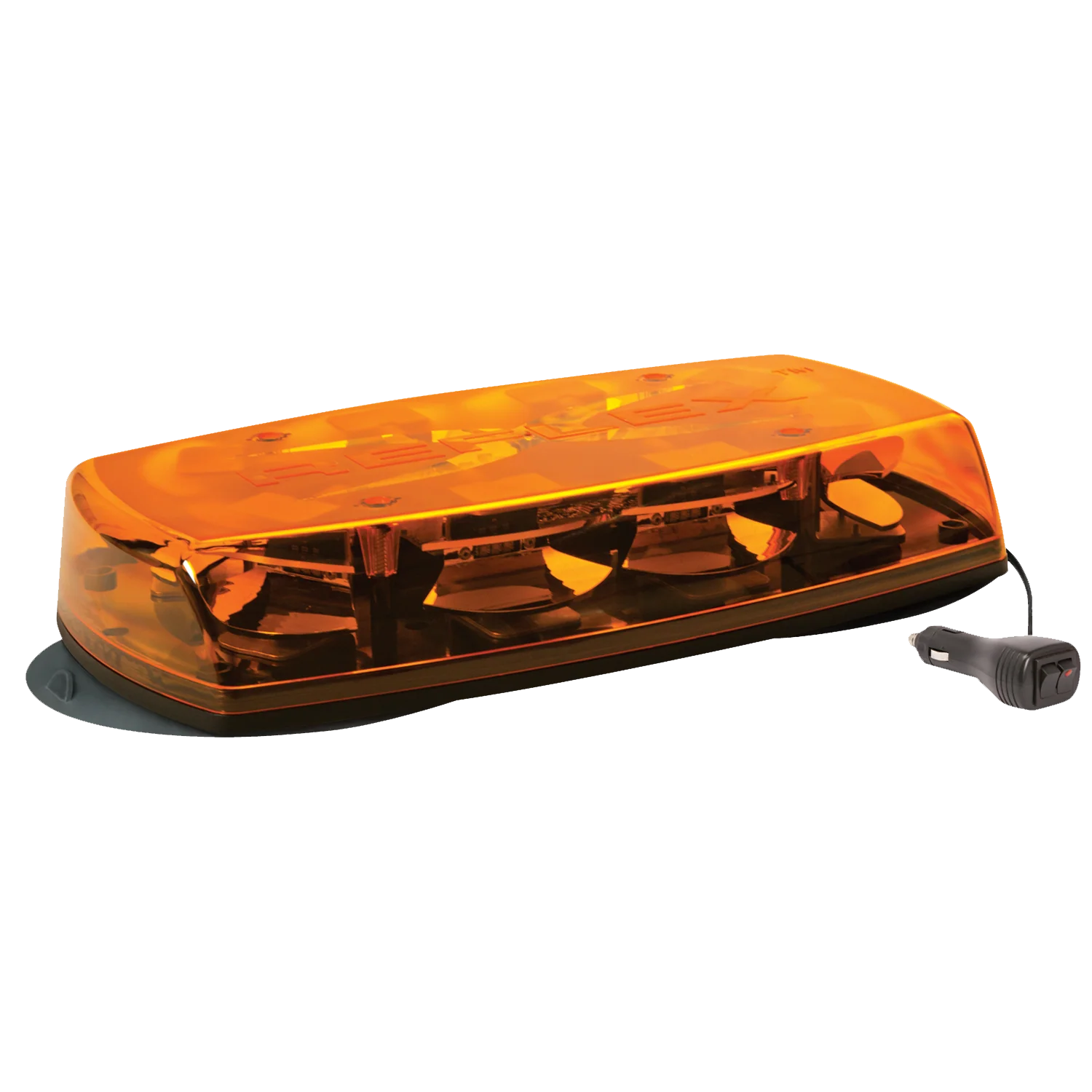 ECCO 5565 Series R65 Reflex LED High Performance Mini Lightbar (Amber Lens) - Image 2