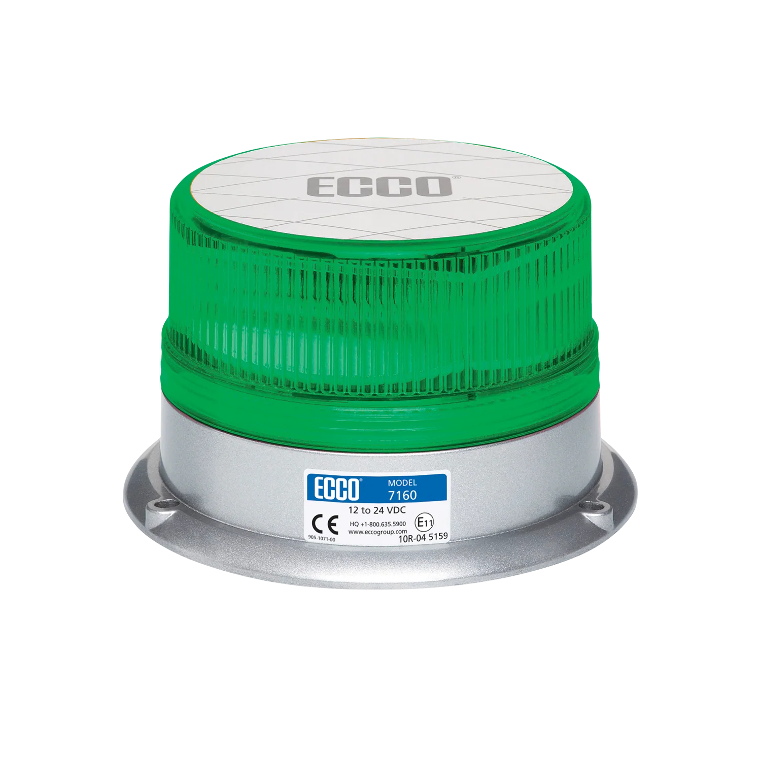 ECCO 7160 Series Reflex LED 360-Degree Flashing Beacon - Three Bolt Mount - Image 3