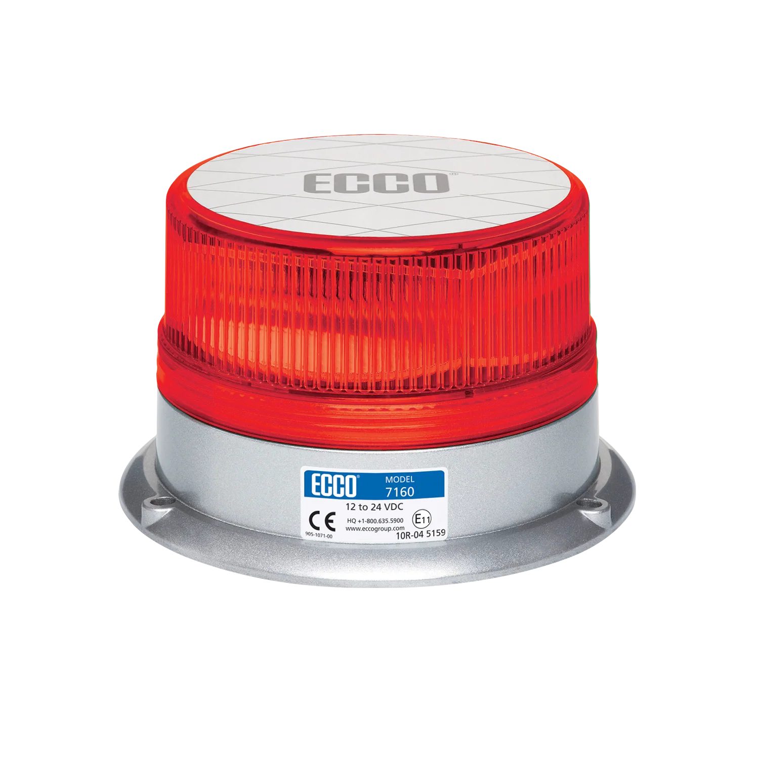 ECCO 7160 Series Reflex LED 360-Degree Flashing Beacon - Three Bolt Mount - Image 4