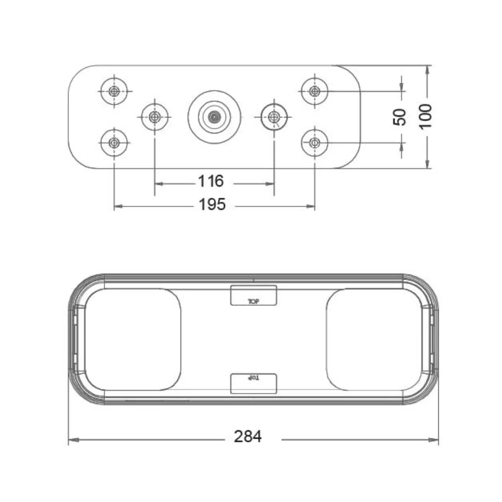 Explorer LED Multifunction Rear Lamp – Stop, Tail, Indicator, Fog & Reverse, 12/24V - Image 2