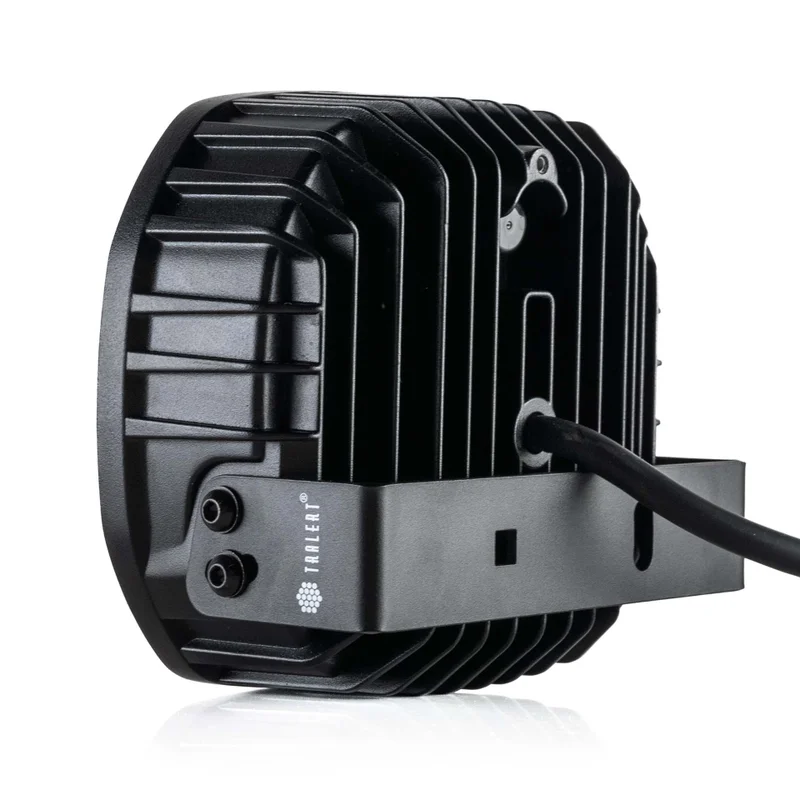 TRALERT® Phantom LED Driving Light 7" – 12,000lm Dark Look Black, 12–24V with Dual Colour Position Light - Image 7