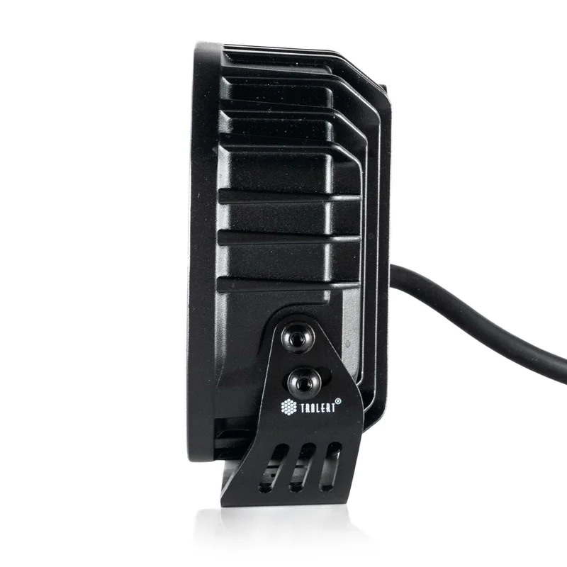TRALERT® Phantom LED Driving Light 7" – 12,000lm Dark Look Black, 12–24V with Dual Colour Position Light - Image 9