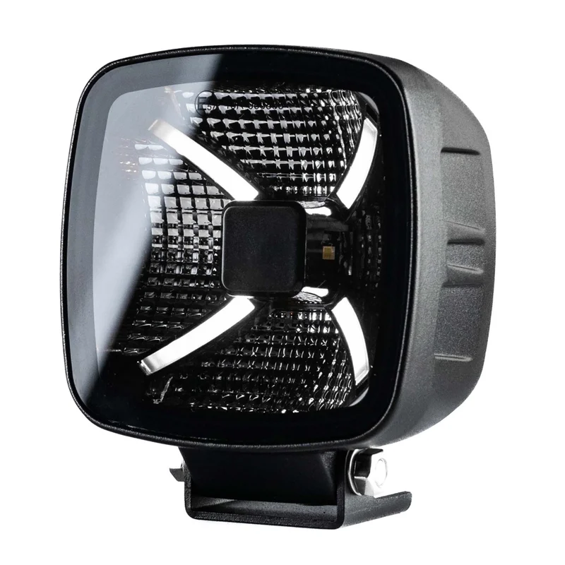 TRALERT® Onix LED Work Light – 5948lm Flood Beam, 12–24V with Red, White & Amber Position Lights - Image 3