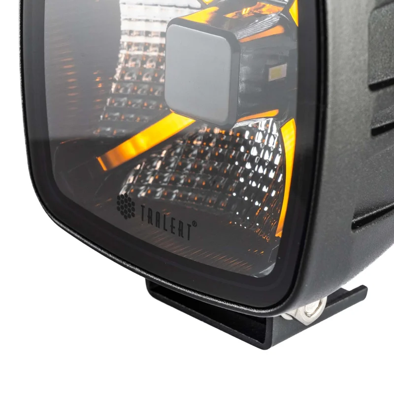 TRALERT® Onix LED Work Light – 5948lm Flood Beam, 12–24V with Red, White & Amber Position Lights - Image 7