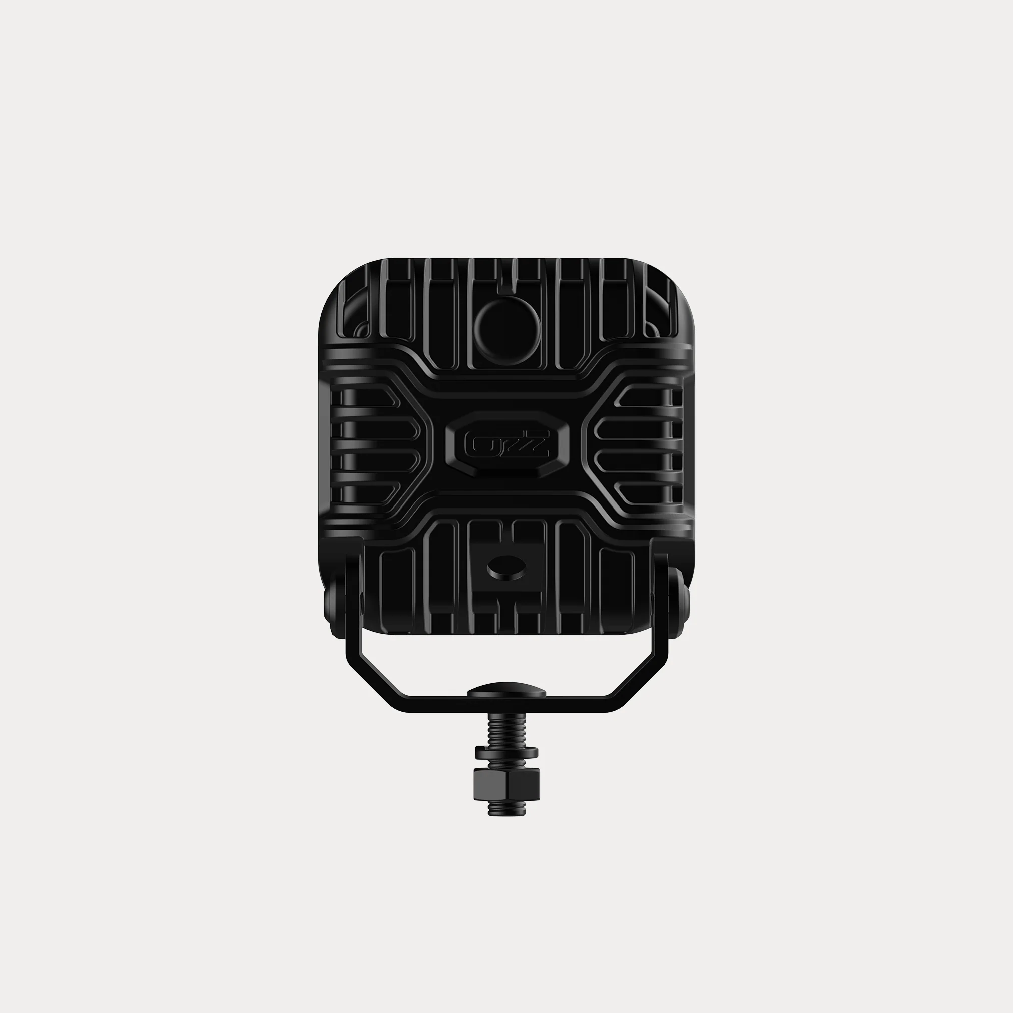 OZZ SQR 5" LED Work Light – Flood Beam with R65 Class 2 Warning Light, 12–24V - Image 3