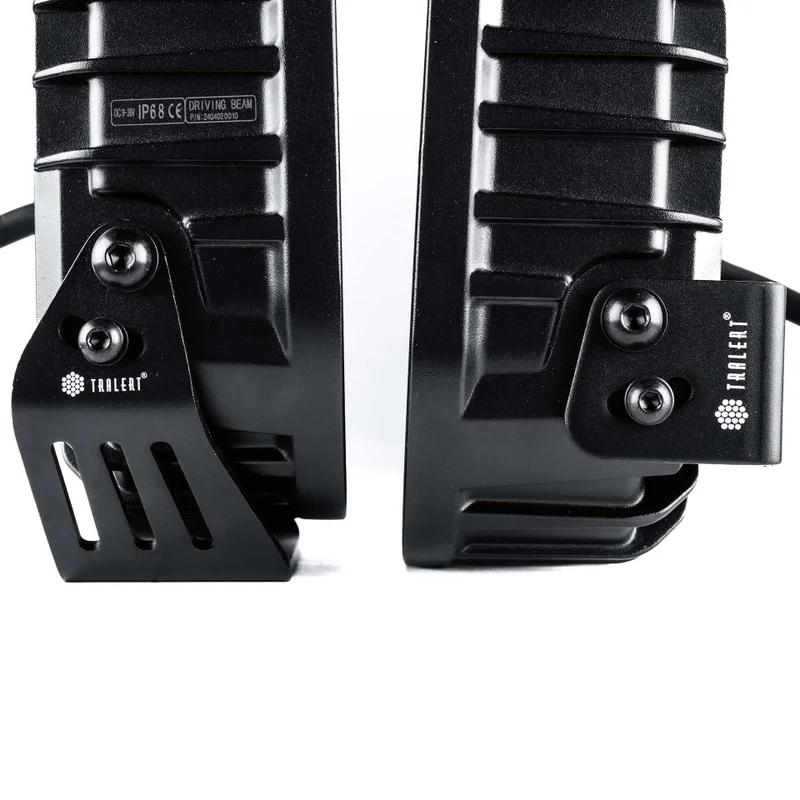 TRALERT® Phantom LED Driving Light 9" – 16,000lm Dark Look Black, 12–24V with Dual Colour Position Light - Image 6