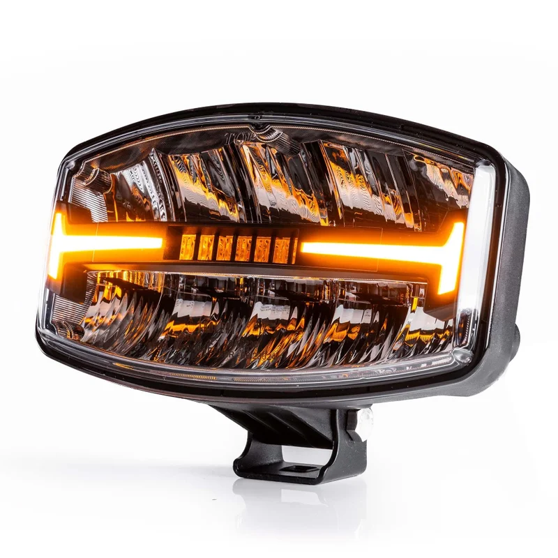 TRALERT® Atlas 320 Oval LED Driving Lamp – 60W 6000lm with Integrated R65 Warning Light - Image 6