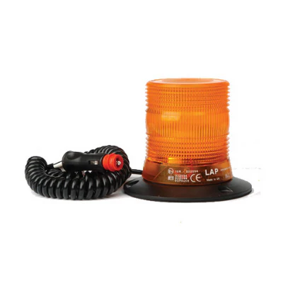 LAP Electrical Compact Xenon Magnetic Mount Flashing Beacon - Amber - Image 3