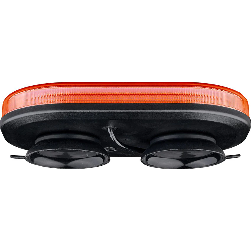 LAP Electrical ICE R65 Mini LED Lightbar (Amber Lens) - Magnetic - 248mm - Image 2