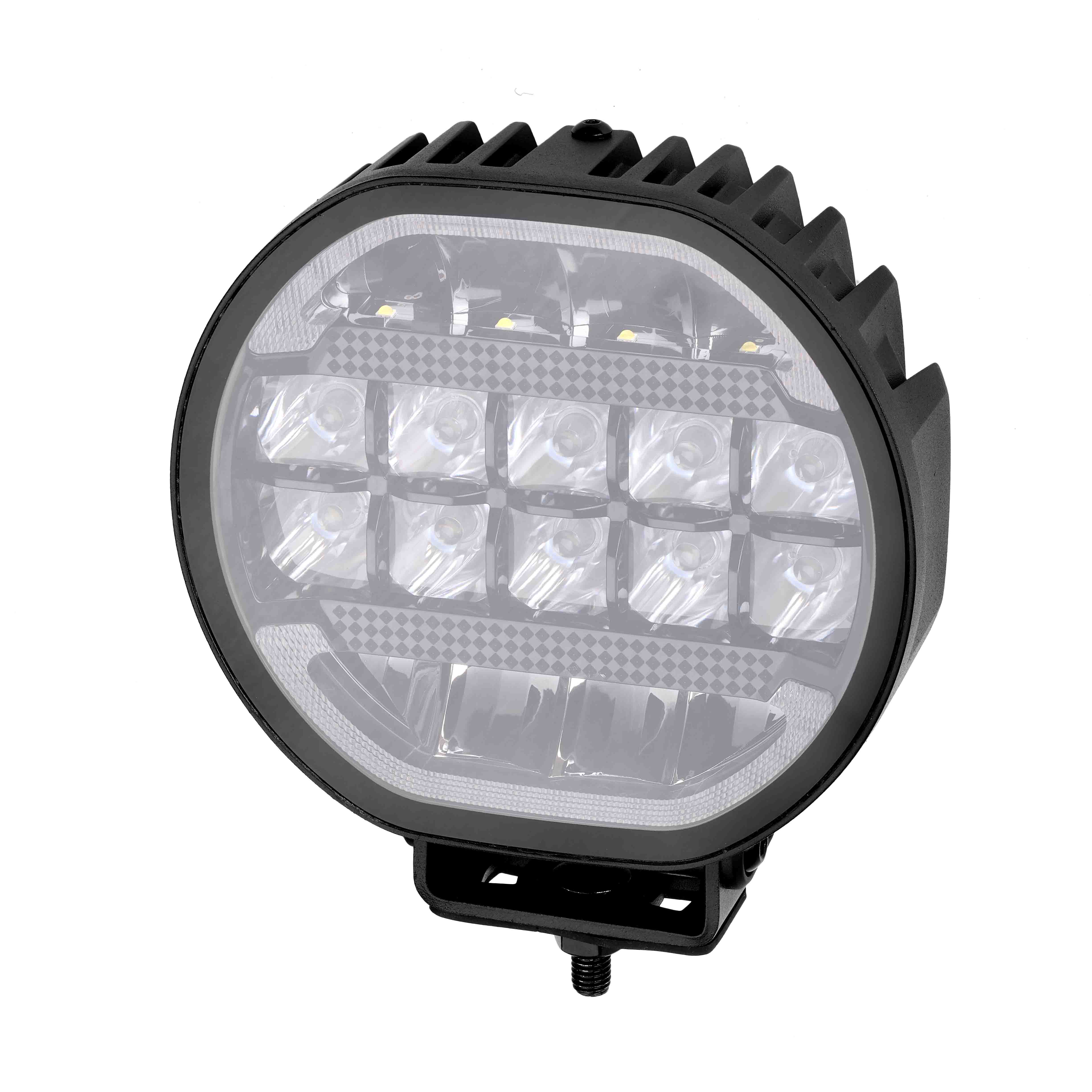 LAP Electrical OSRAM Round LED Driving Light with Off Road Boost Mode & Dynamic Start Up - 7" - Image 2