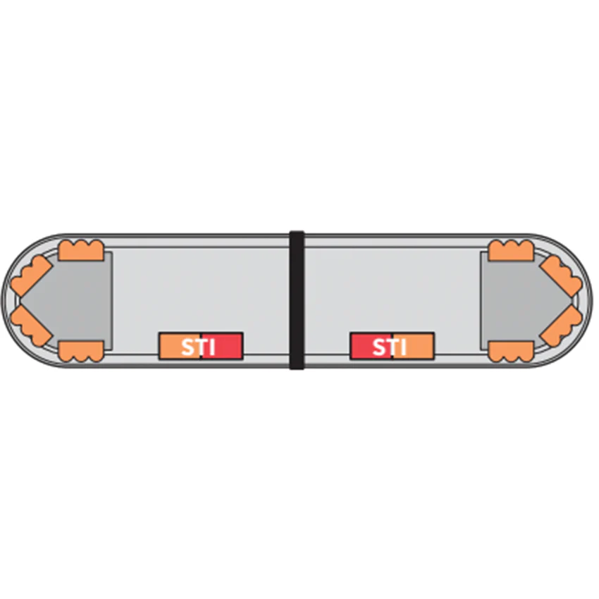 LAP Hurricane Titan (3 LED Series) ECE R65 3' / 915mm LED Lightbar - Bolt Mount - Image 4