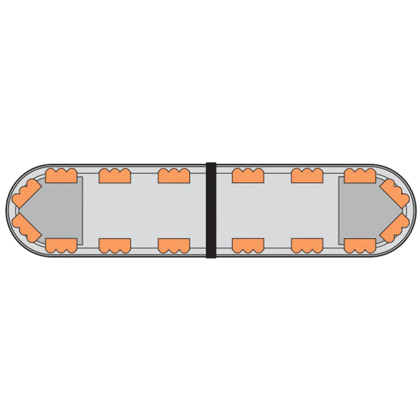 LAP Hurricane Titan (3 LED Series) ECE R65 3' / 915mm LED Lightbar - Bolt Mount - Image 7