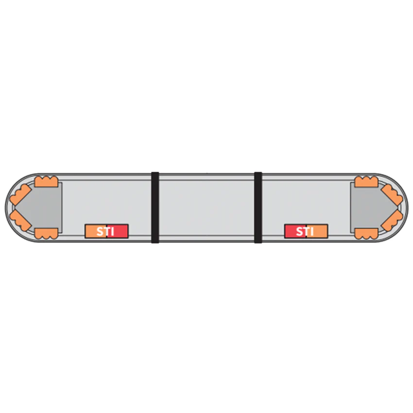 LAP Hurricane Titan (3 LED Series) ECE R65 4' / 1220mm LED Lightbar - Bolt Mount - Image 4