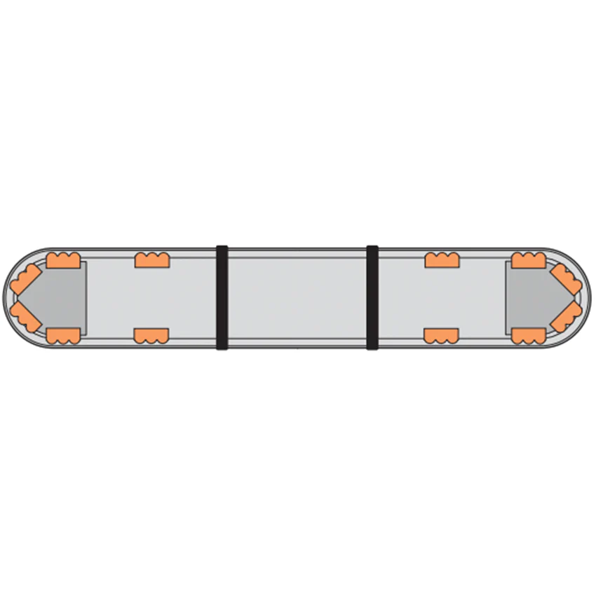 LAP Hurricane Titan (3 LED Series) ECE R65 4' / 1220mm LED Lightbar - Bolt Mount - Image 5