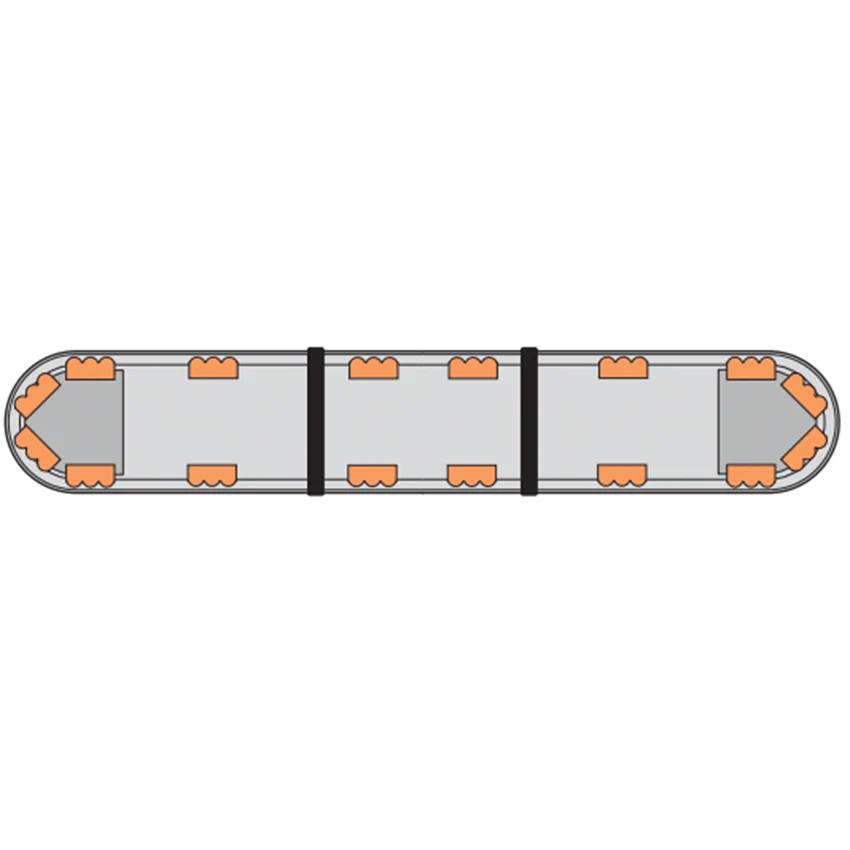 LAP Hurricane Titan (3 LED Series) ECE R65 4' / 1220mm LED Lightbar - Bolt Mount - Image 6