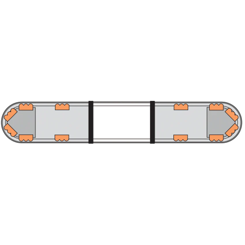 LAP Hurricane Titan (3 LED Series) ECE R65 4' / 1220mm LED Lightbar - Bolt Mount - Image 7