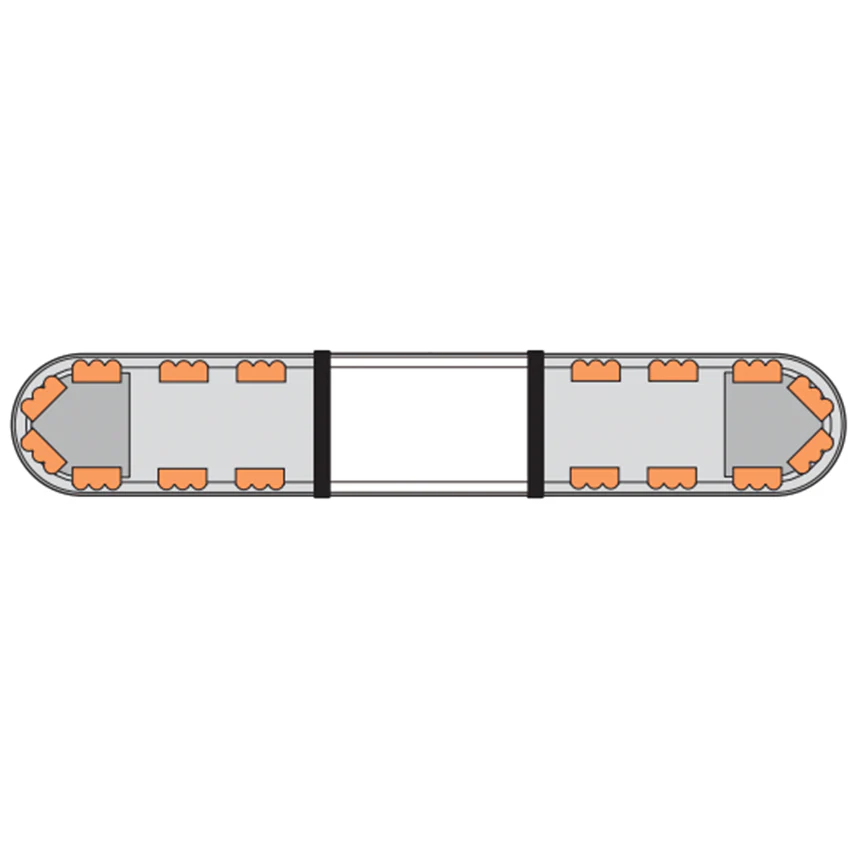 LAP Hurricane Titan (3 LED Series) ECE R65 4' / 1220mm LED Lightbar - Bolt Mount - Image 9