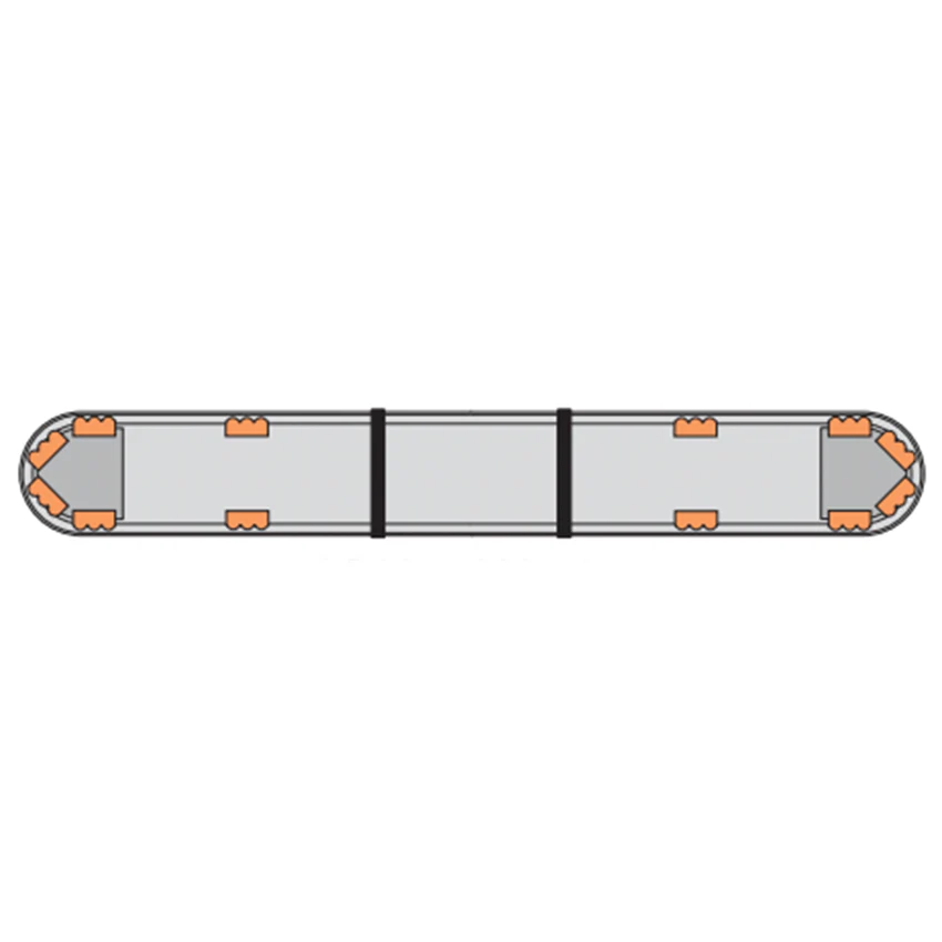 LAP Hurricane Titan (3 LED Series) ECE R65 5' / 1524mm LED Lightbar - Bolt Mount - Image 2