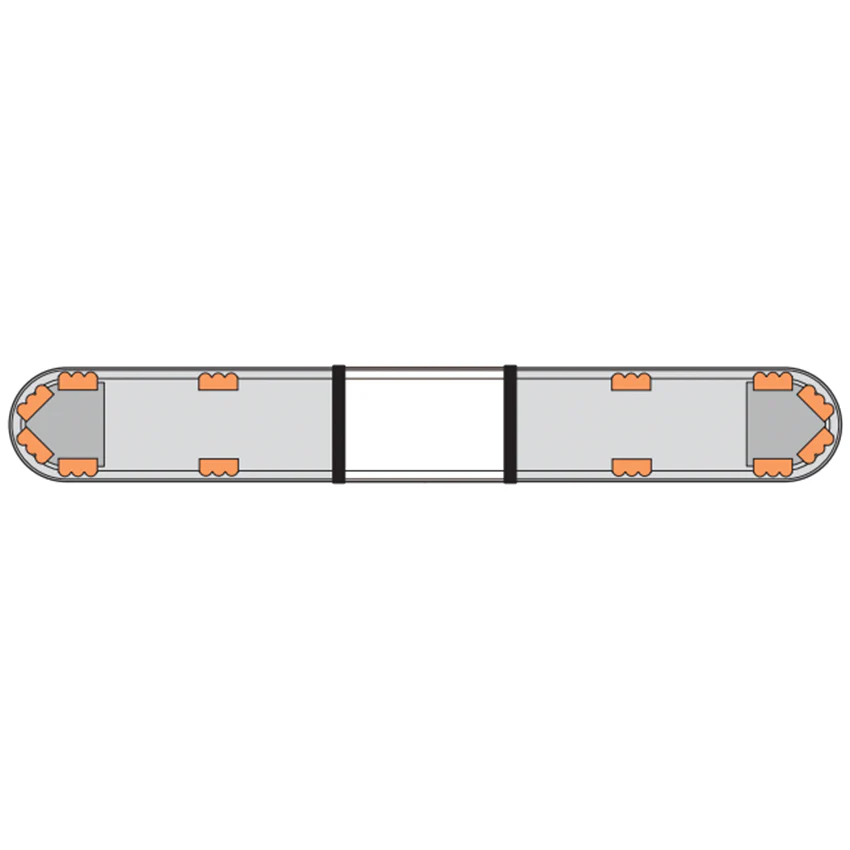 LAP Hurricane Titan (3 LED Series) ECE R65 5' / 1524mm LED Lightbar - Bolt Mount - Image 8