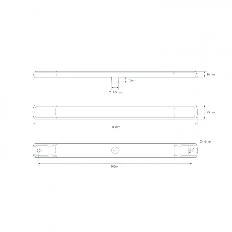 LED Autolamps 285 Series Rear LED Combination Lamp - 12V - Image 2