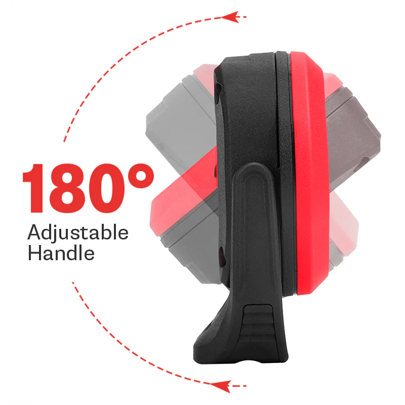 LED Autolamps Dual-Beam Rechargeable Mini Workshop Work Light (100mm) - Image 3