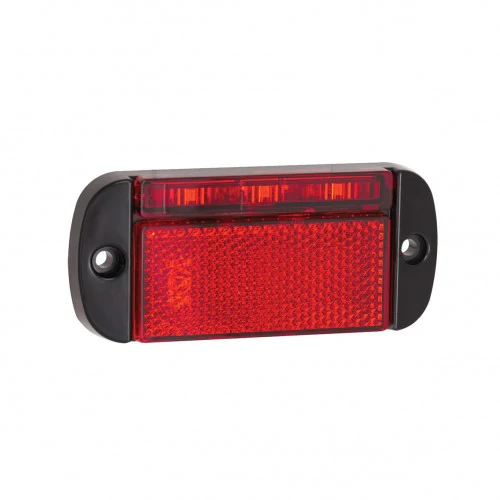 LED Autolamps Marker Lamp with Reflex Reflector (Black Housing) - Image 3