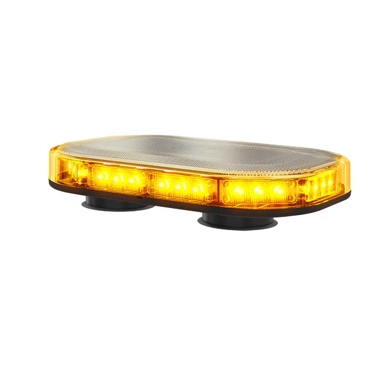 LED Autolamps MLB 246 Mini R65 Approved Compact LED Lightbar (Clear Lens) - Magnetic Mount - Image 2
