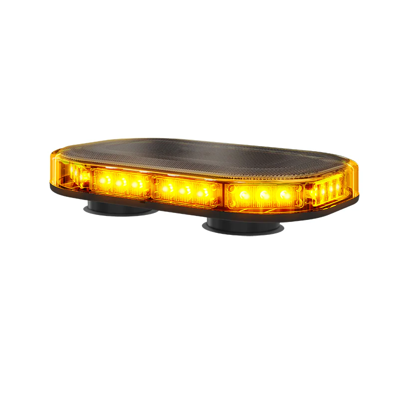 LED Autolamps MLB 246 Mini R65 Approved Compact LED Lightbar (Tinted Lens) - Magnetic Mount - Image 3
