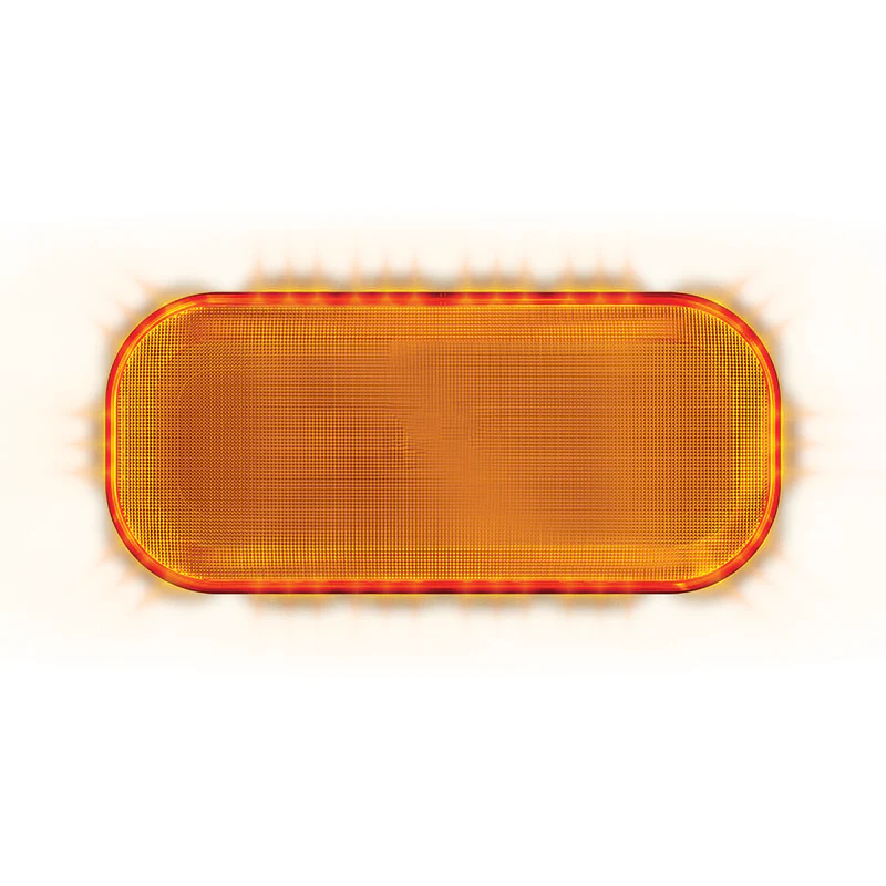 LED Autolamps MLB 380 Mini R65 Approved Compact LED Lightbar (Amber Lens) - Single Bolt - Image 3