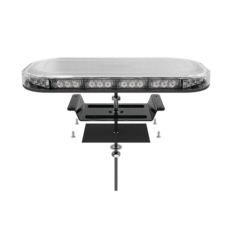 LED Autolamps MLB 380 Mini R65 Approved Compact LED Lightbar (Clear Lens) - Single Bolt - Image 5