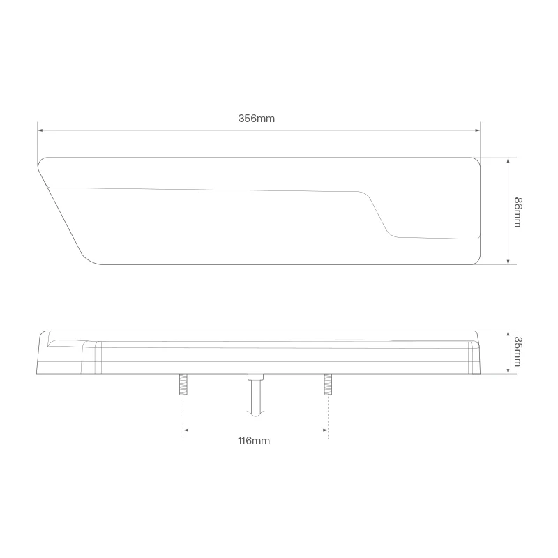 LED Autolamps Multifunction Rear Lamp With Dynamic Indicator - Black - Image 7