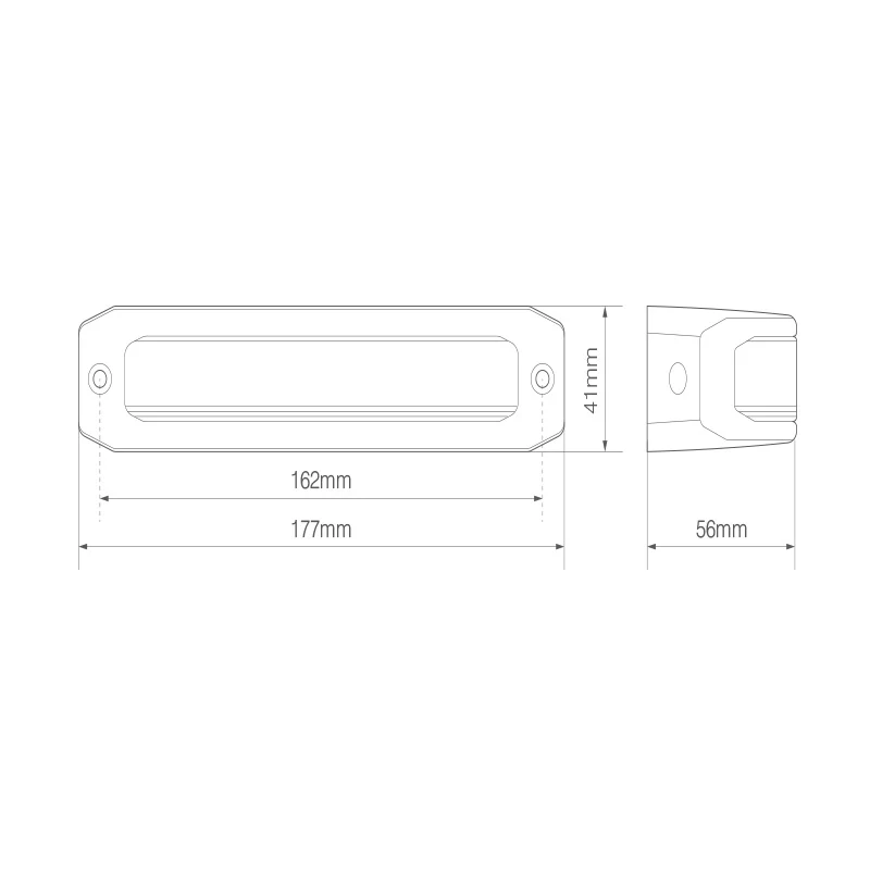 LED Autolamps R65 Approved Wide Angle Corner LED Warning Lamp - Image 4