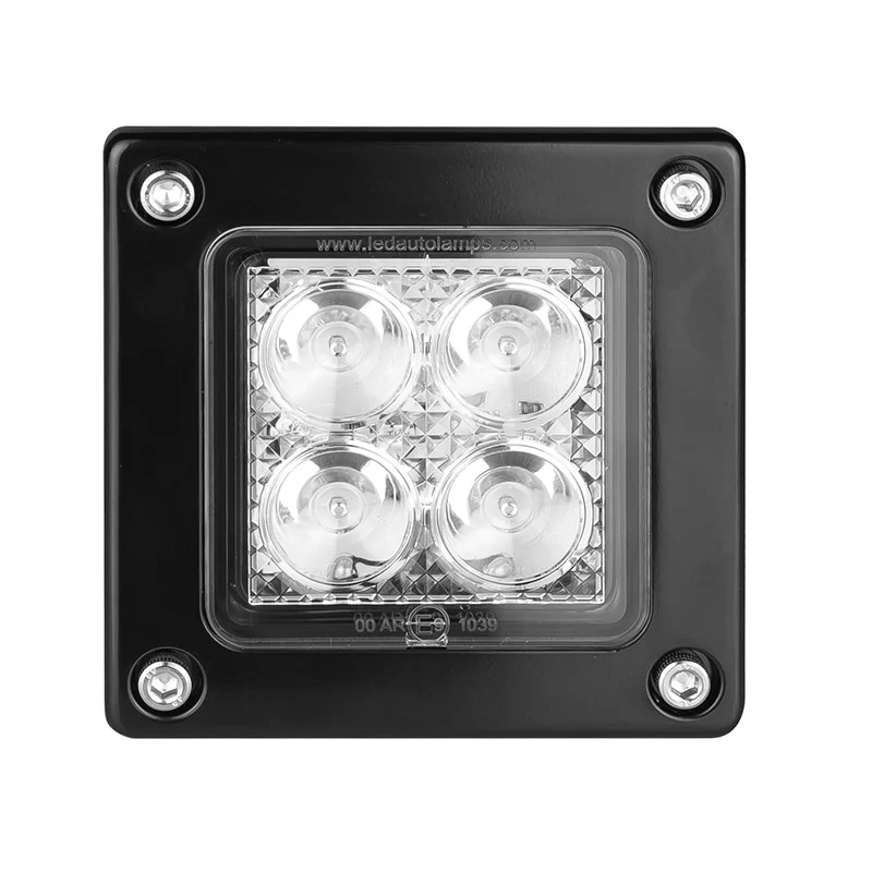 LED Autolamps Recess Mounted Square Work / Reverse Lamp - R23 Approved - Image 3
