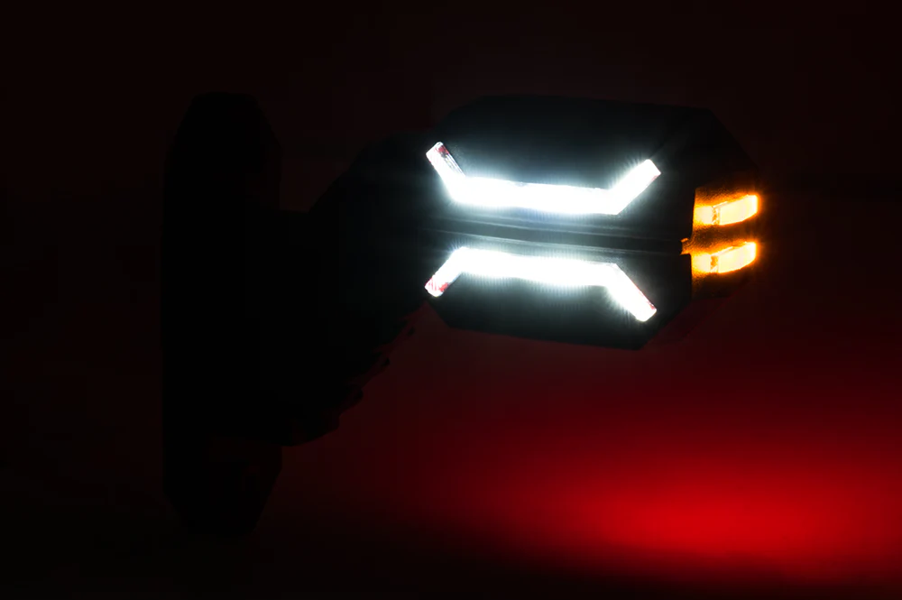 LED Three Function Stalk Mount Rubber Flexible Marker Lamp - Image 4