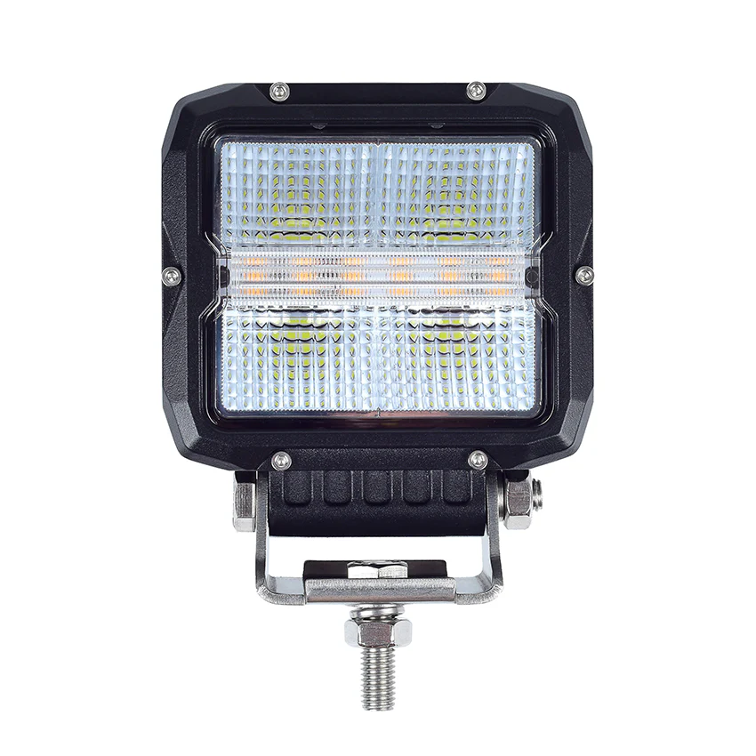 Lightbar UK FORGE™ TriMode – 60W Professional LED Work Lamp with DRL & R65 Strobe (12/24V)