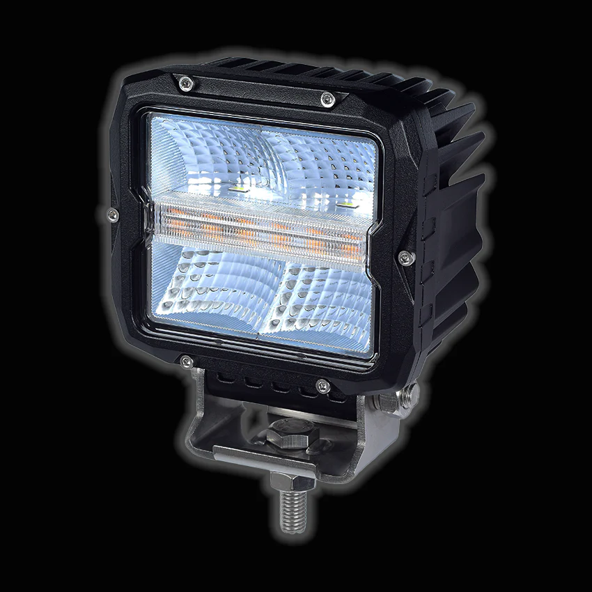 Lightbar UK FORGE™ TriMode – 60W Professional LED Work Lamp with DRL & R65 Strobe (12/24V) - Image 2