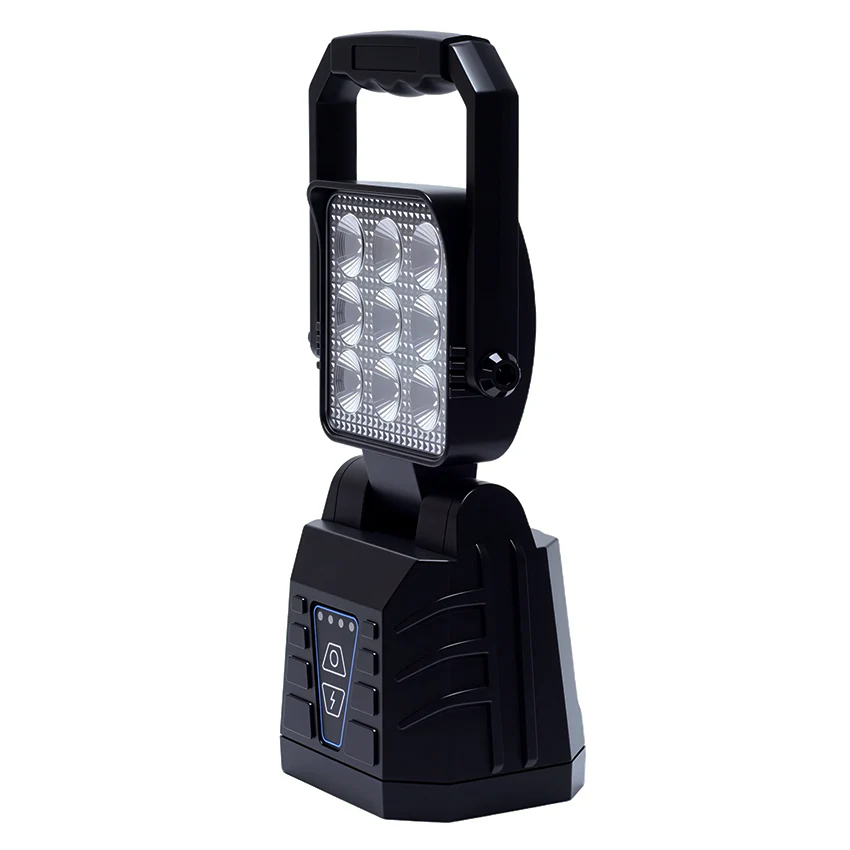 NORD™ Command – Rechargeable LED Work Lamp with Amber Warning Strobe (Portable Heavy Duty) - Image 2