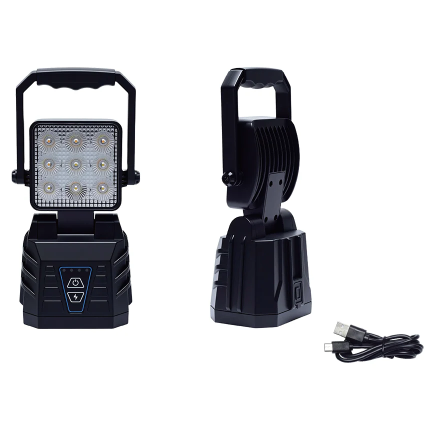NORD™ Command – Rechargeable LED Work Lamp with Amber Warning Strobe (Portable Heavy Duty) - Image 8