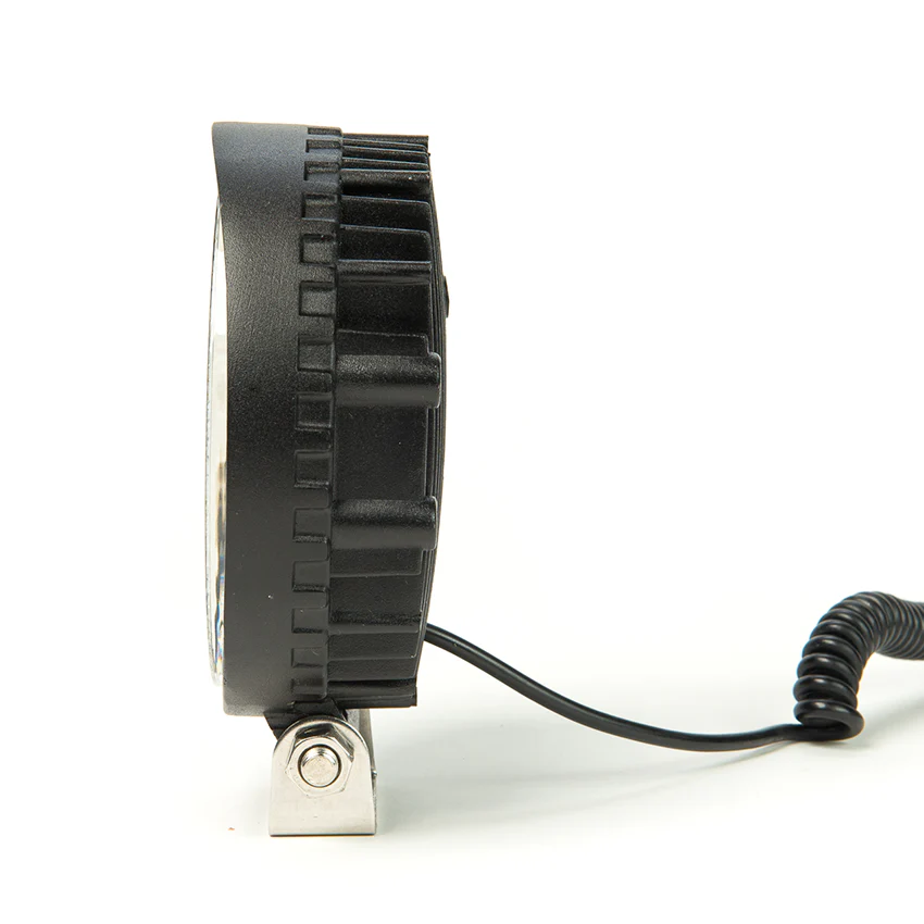 Round 9 27W LED Work Lamp with Cigarette Plug - Image 3