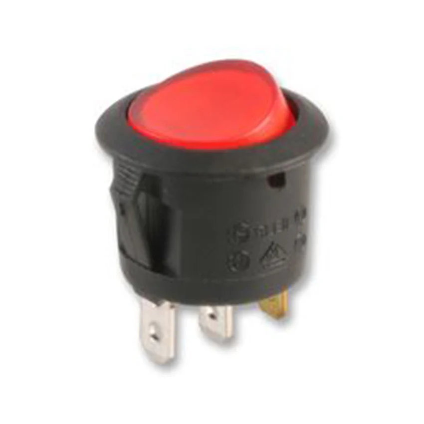 Round Rocker Switch 12V - Image 3